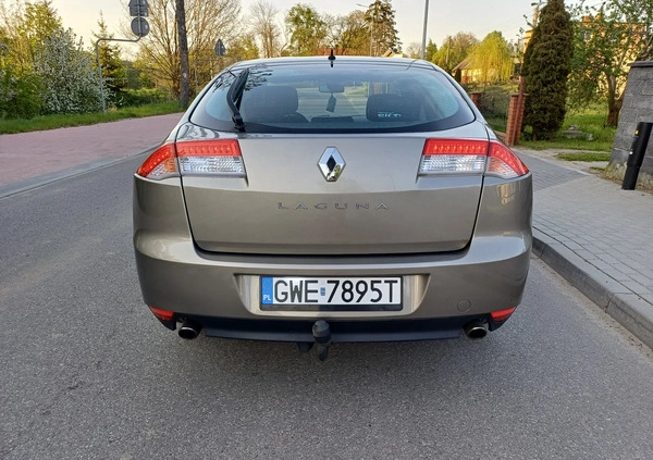 Renault Laguna cena 14900 przebieg: 272000, rok produkcji 2010 z Gdynia małe 254